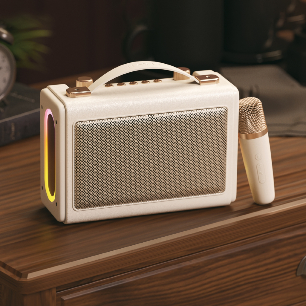 Акустична система Havit SK823BT 16W RGB Beige (HV-SK823BT) - зображення 9