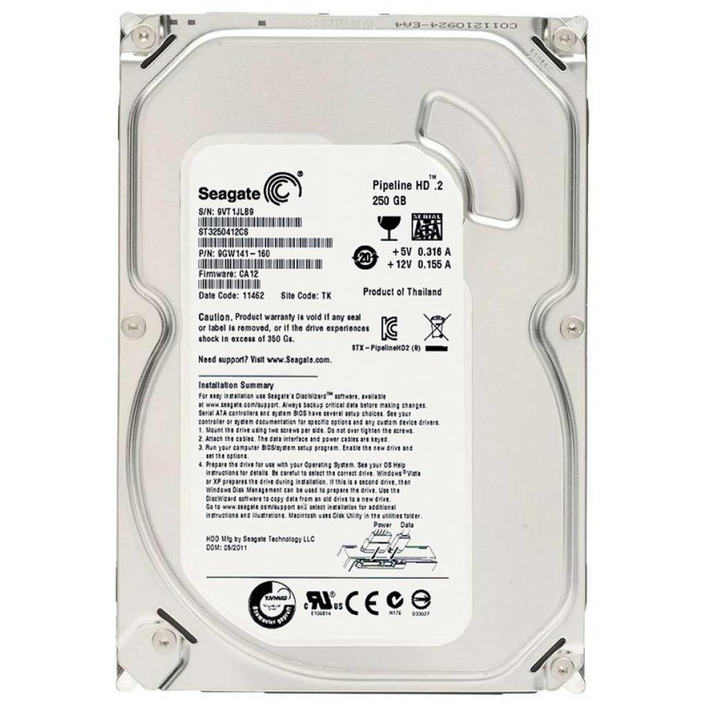 Жорсткий диск 3.5" 250Gb Seagate (# ST3250412CS-PL #) - зображення 1