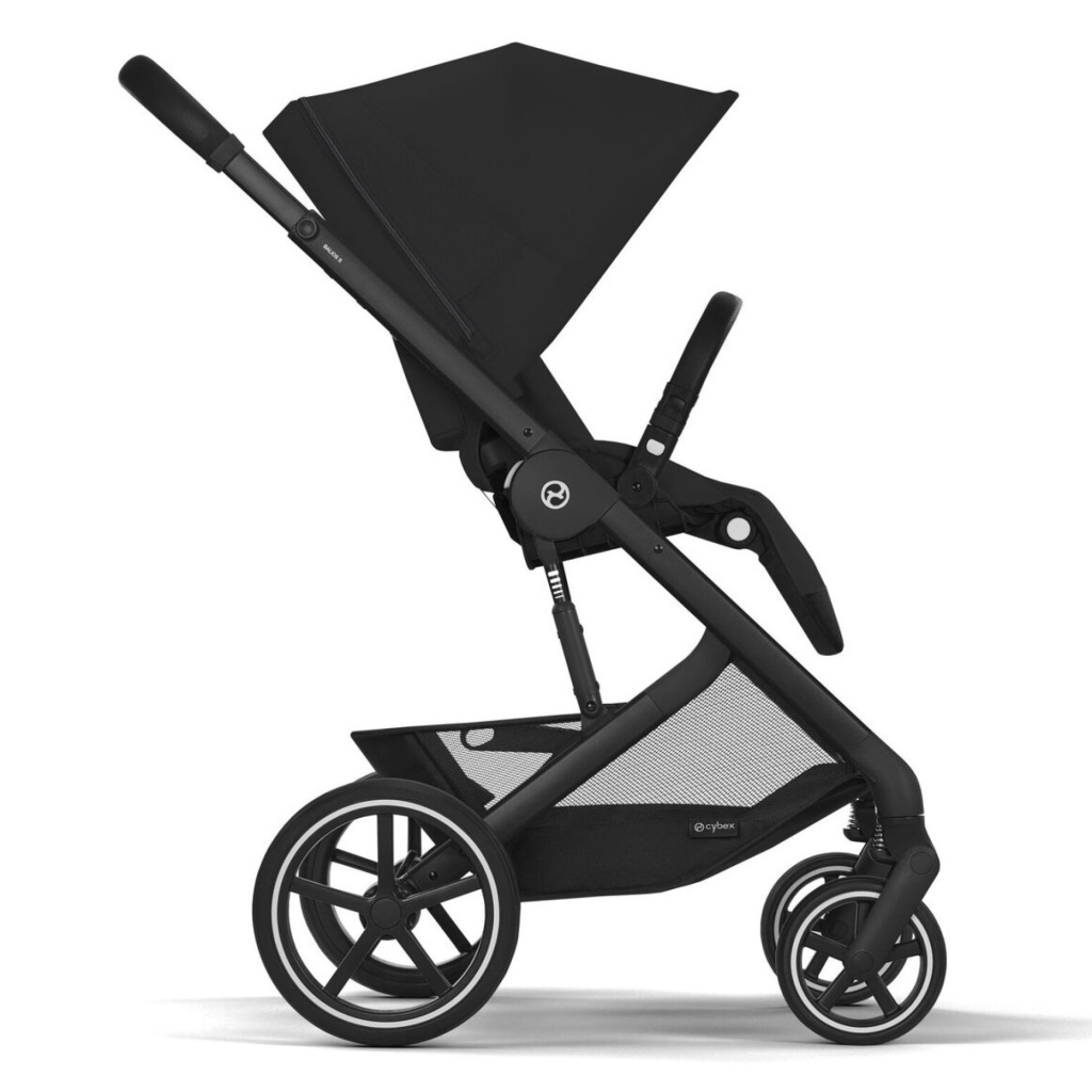 Коляска Cybex Balios S Lux BLK Moon Black (з бампером) (524001171) - зображення 3