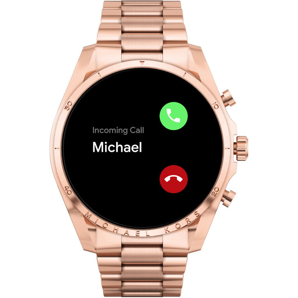 Смарт-годинник Michael Kors GEN 6 BRADSHAW Rose Gold-Tone Stainless Steel (MKT5133) - зображення 5