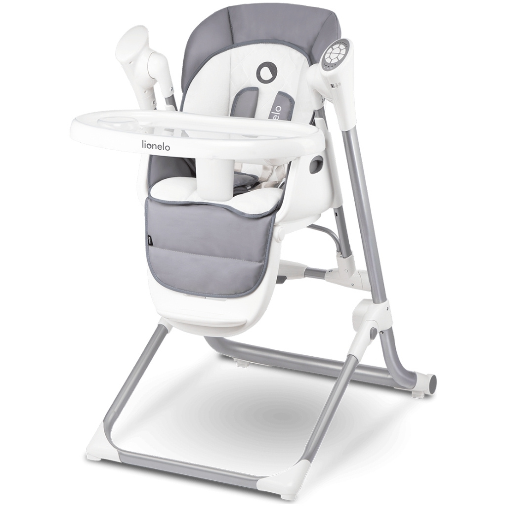 Стілець для годування Lionelo 2 в 1 Lionelo Niles Grey (LO-NILES GREY) - зображення 1