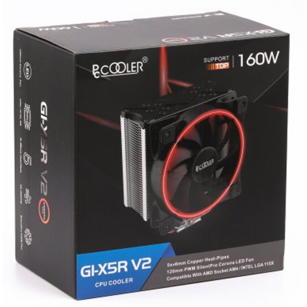 Кулер до процесора PcCooler GI-X5R V2 - зображення 10