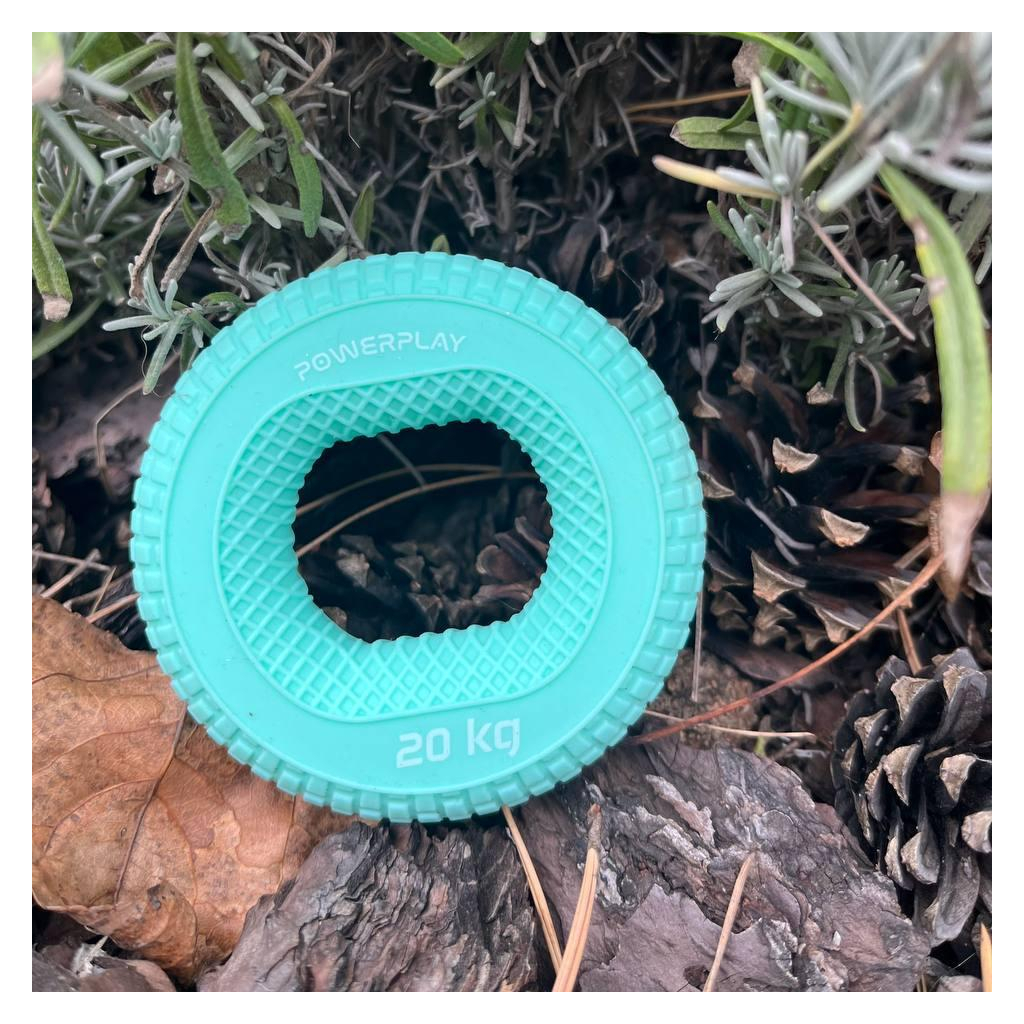 Еспандер PowerPlay PP-4333 Hand Grip Medium 20 кг Зелений (PP_4333_Green_20kg) - зображення 5