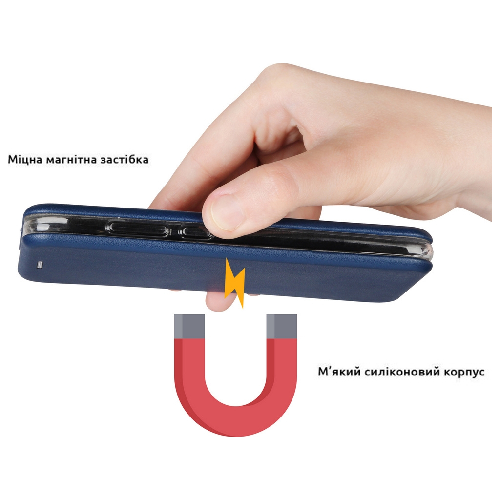 Чохол до мобільного телефона BeCover Exclusive Samsung Galaxy A24 4G SM-A245 Deep Blue (709786) - зображення 6