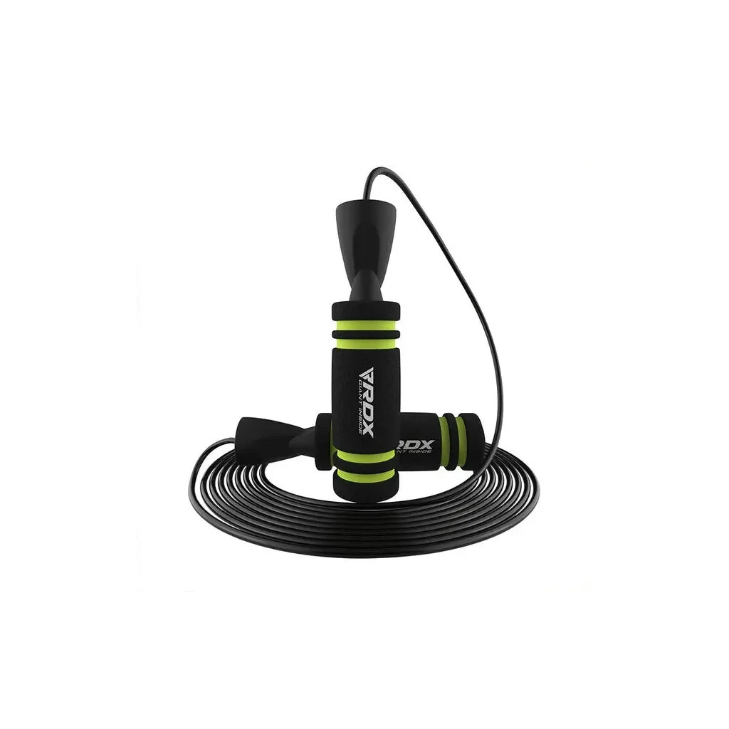 Скакалка RDX швидкісна X2 з обтяжувачами Green (SRPF-X2GN-10.3FT) - зображення 1