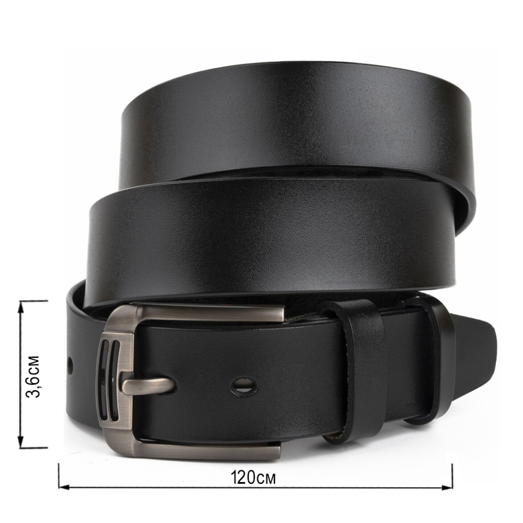 Ремінь Vintage Чоловічий Чорний (20314) - зображення 3