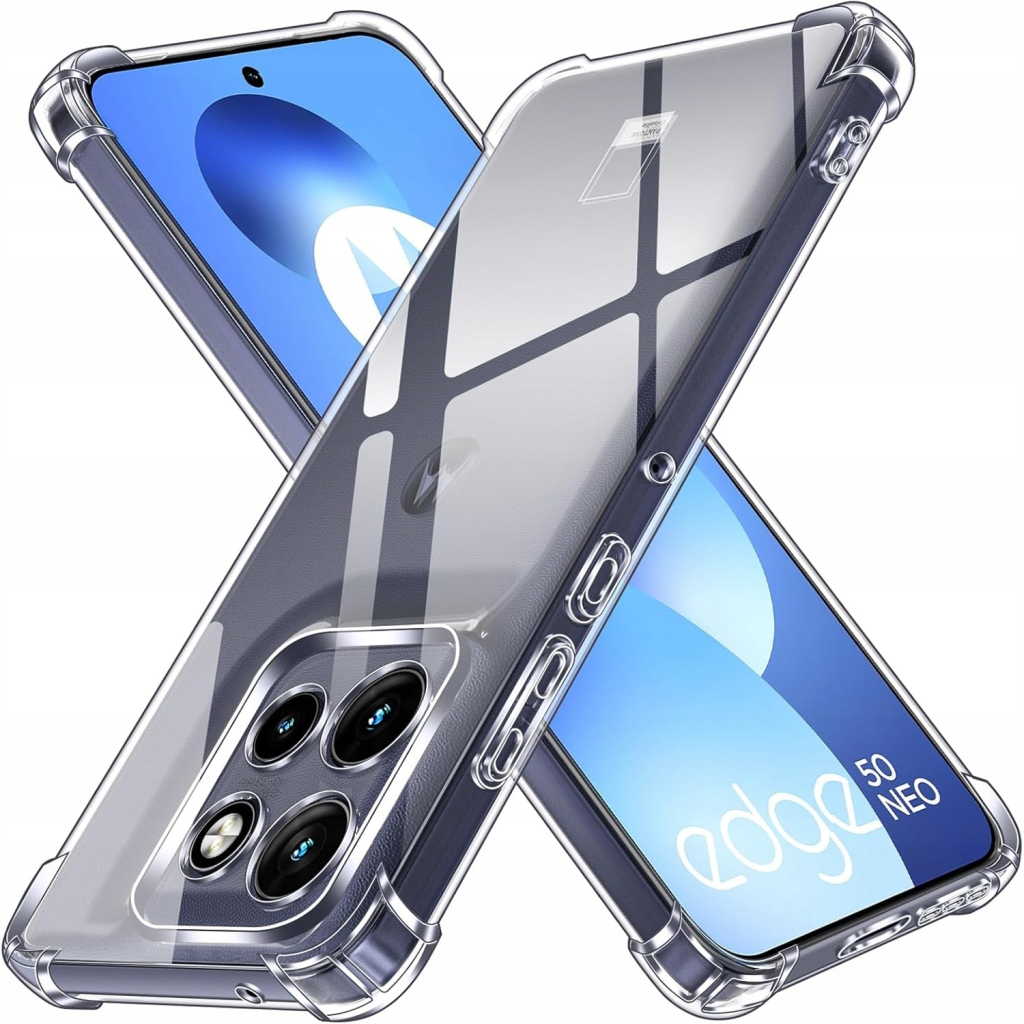 Чохол до мобільного телефона BeCover Anti-Shock Motorola Edge 50 Neo Clear (713150) - зображення 1