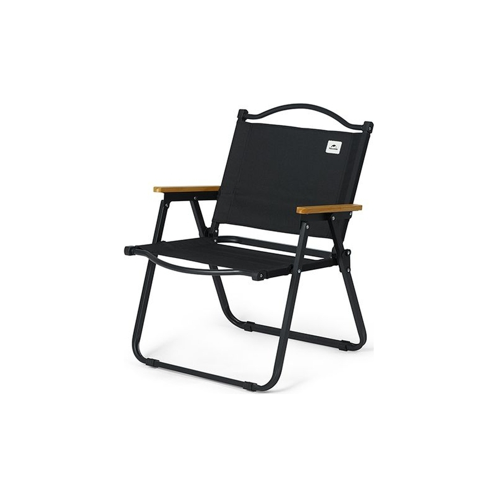 Крісло складане Naturehike CNK2300JU012 чорне (6976023926860) - зображення 1