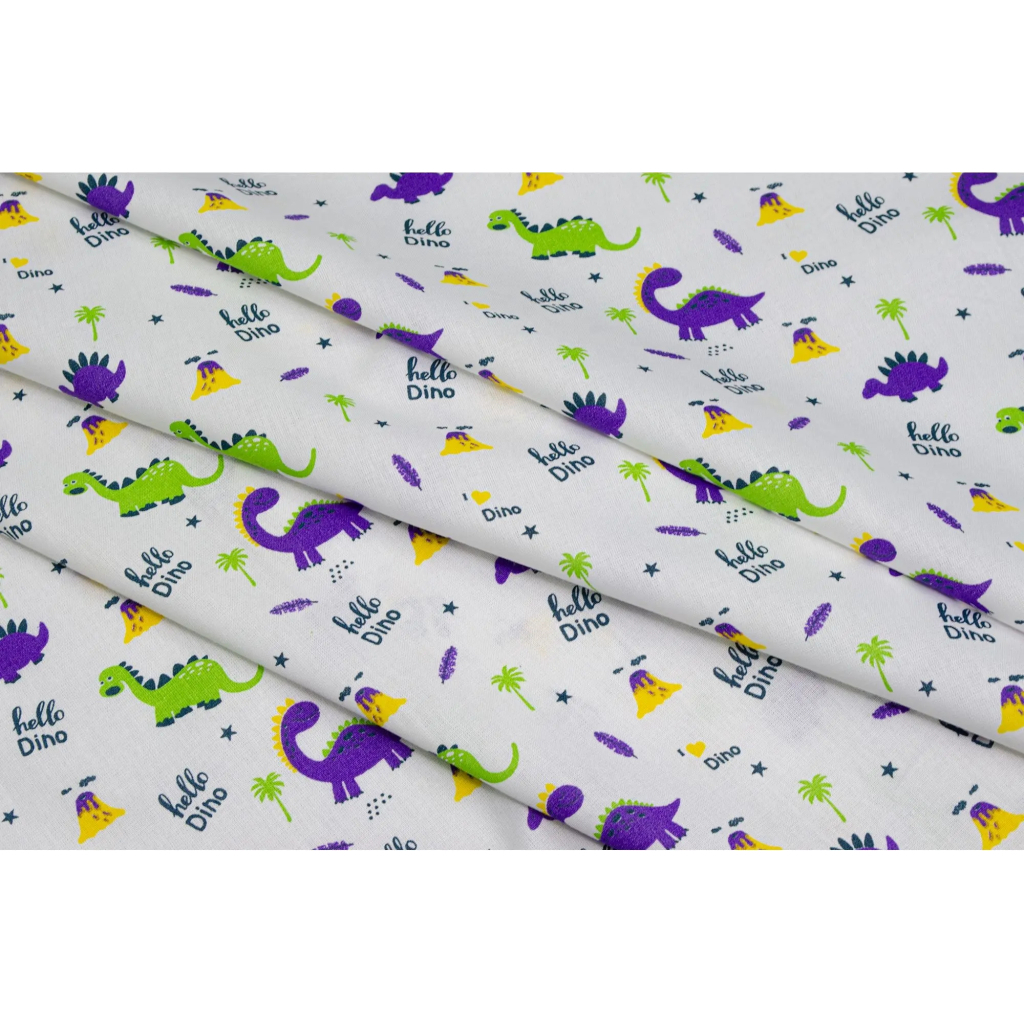 Дитячий постільний набір Home Line Динозаврика (салатово-фіолетовий) (183367) - изображение 2