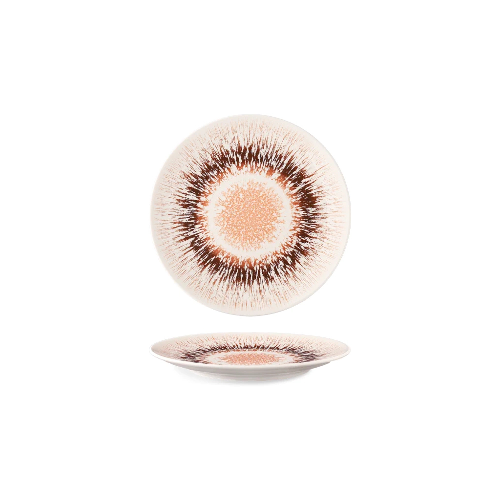 Тарілка G.Benedikt Isabelle кругла 27см Spheres red (ISC2127-T0056) - зображення 1