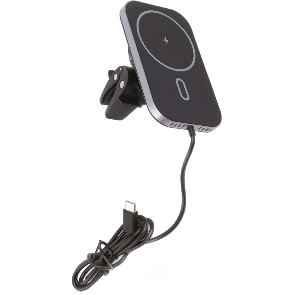 Зарядний пристрій Choetech QI 15W compatible MagSafe (T200-F-201BK) - зображення 3