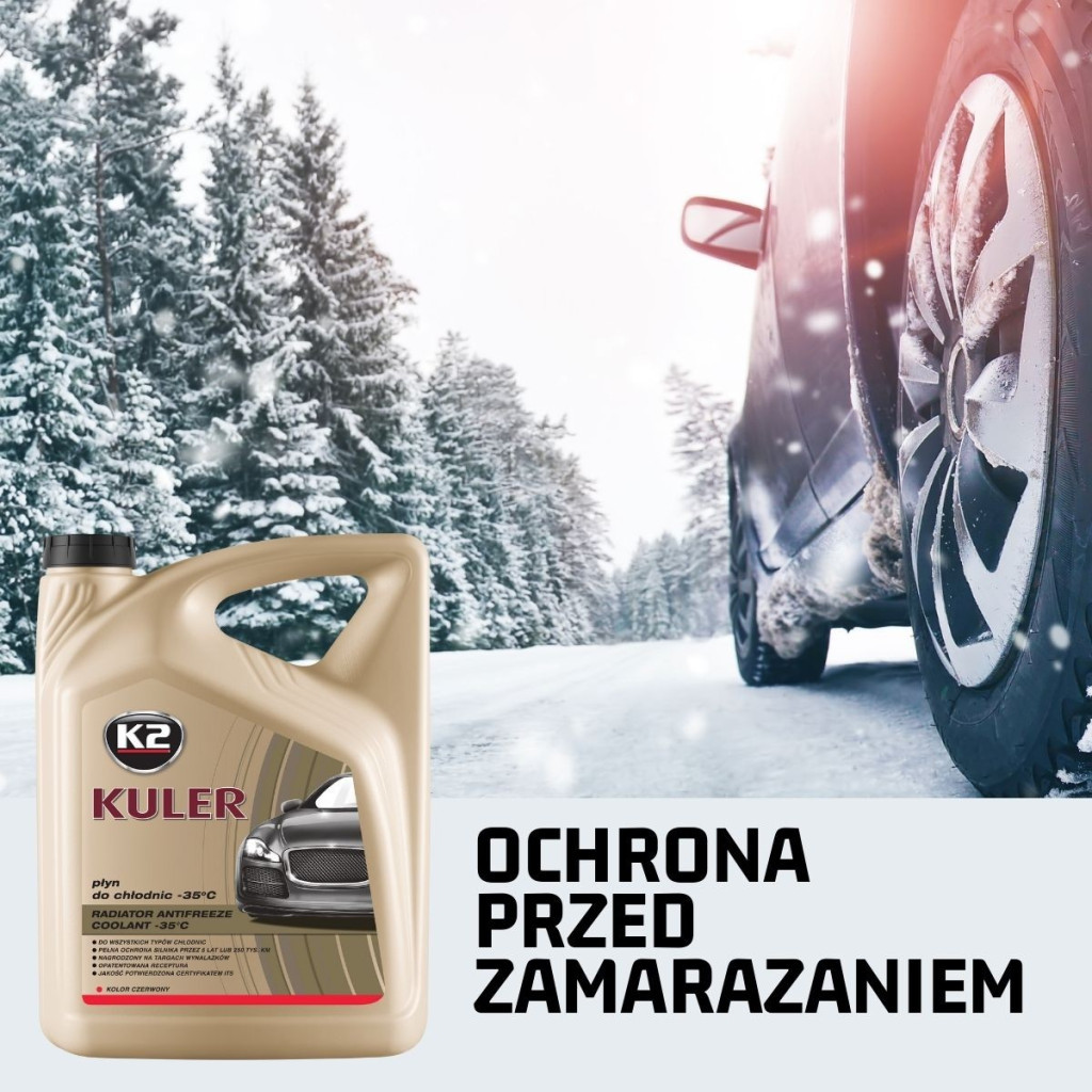 Антифриз K2 KULER -35C 1л RED (T201C) - зображення 8