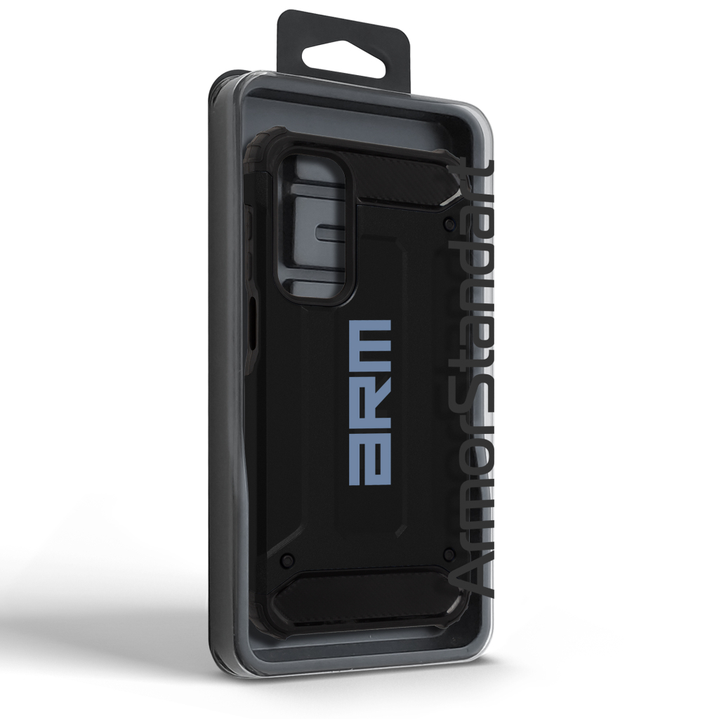 Чохол до мобільного телефона Armorstandart Panzer Samsung A16 4G (A165) Black (ARM80151) - зображення 7