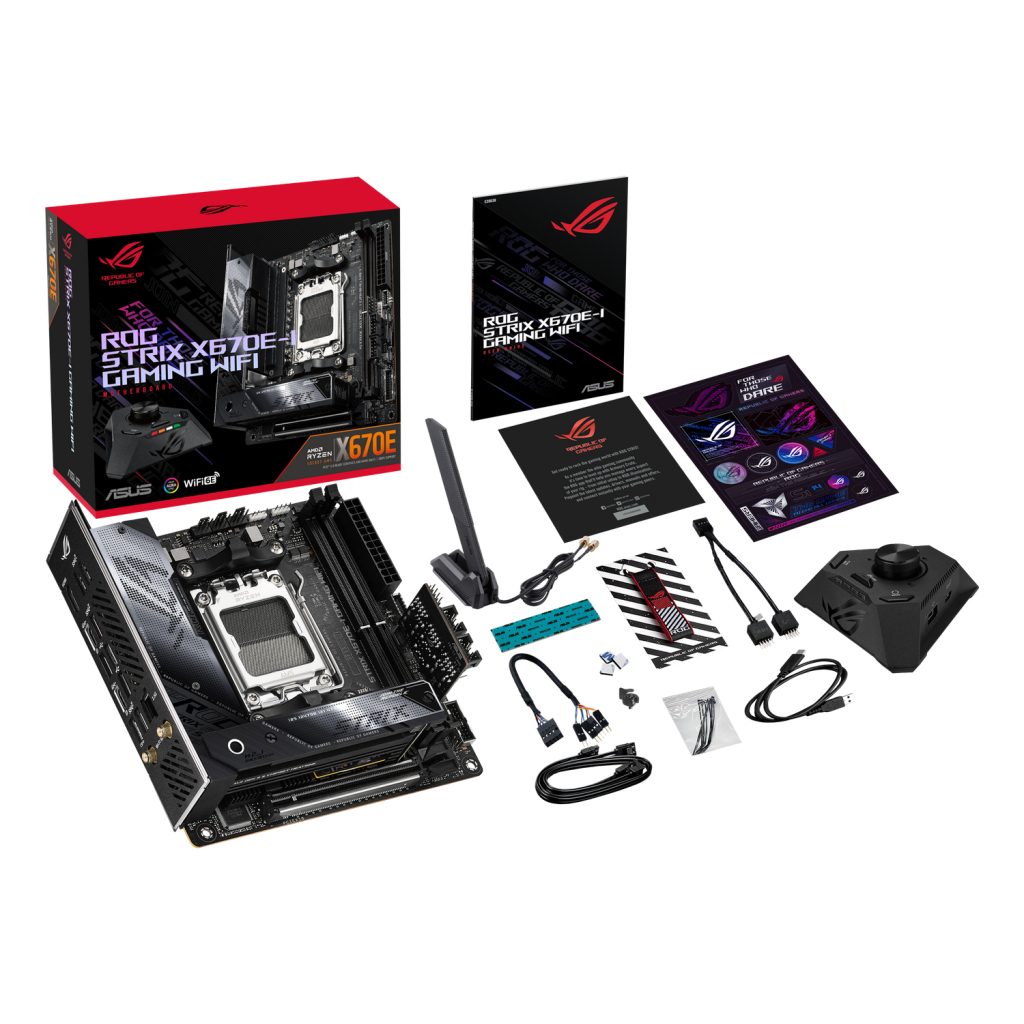 Материнська плата ASUS ROG STRIX X670E-I GAMING WIFI - зображення 10