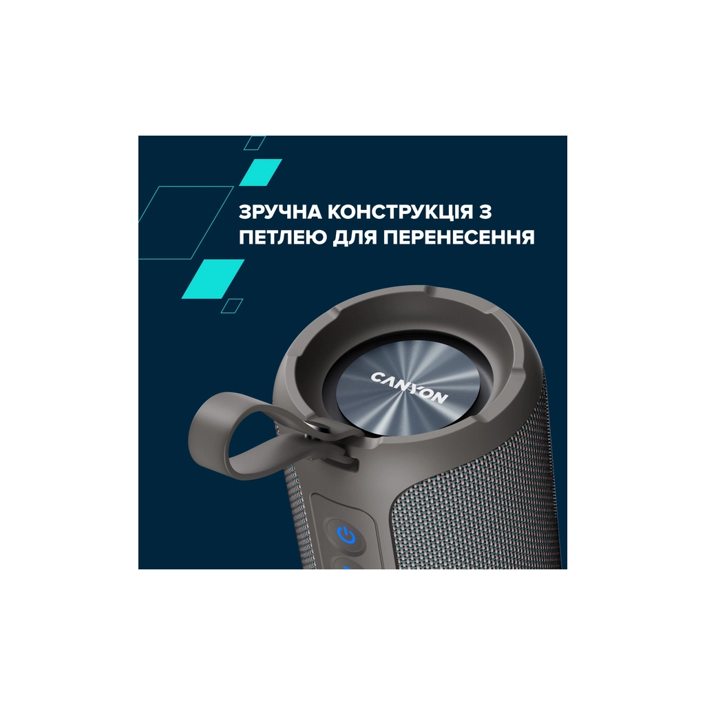 Акустична система Canyon OnMove 15 EQ TWS IPX6 Beige (CNE-CBTSP15BG) - зображення 7