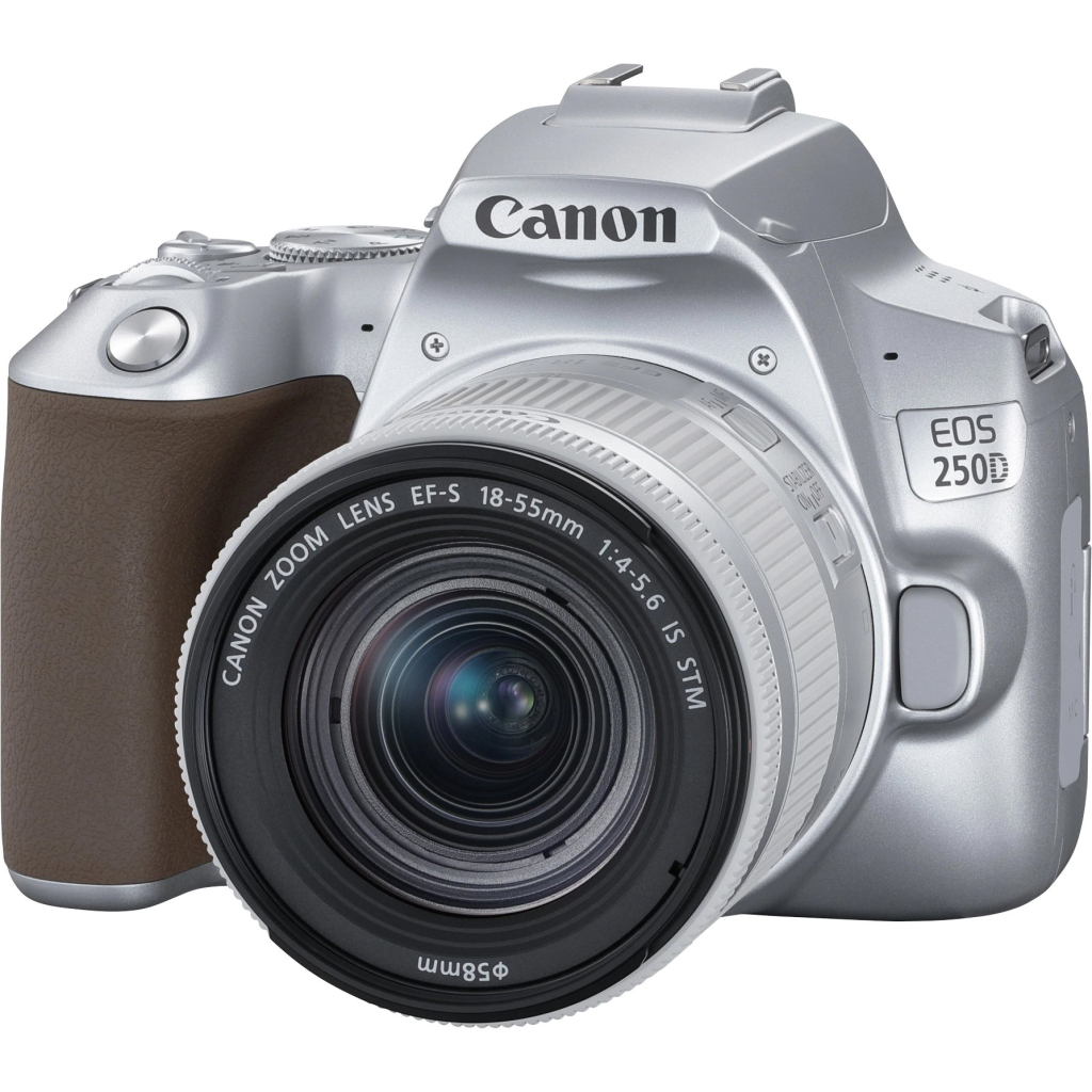 Цифровий фотоапарат Canon EOS 250D kit 18-55 IS STM Silver (3461C003) - зображення 1