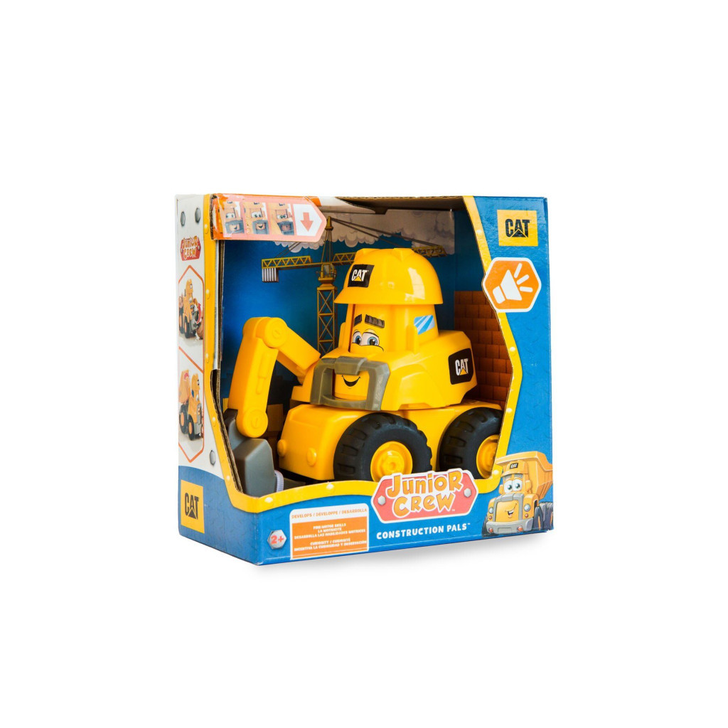 Спецтехніка Funrise Веселі будівельники САТ Екскаватор, 14 см (82446) - зображення 3