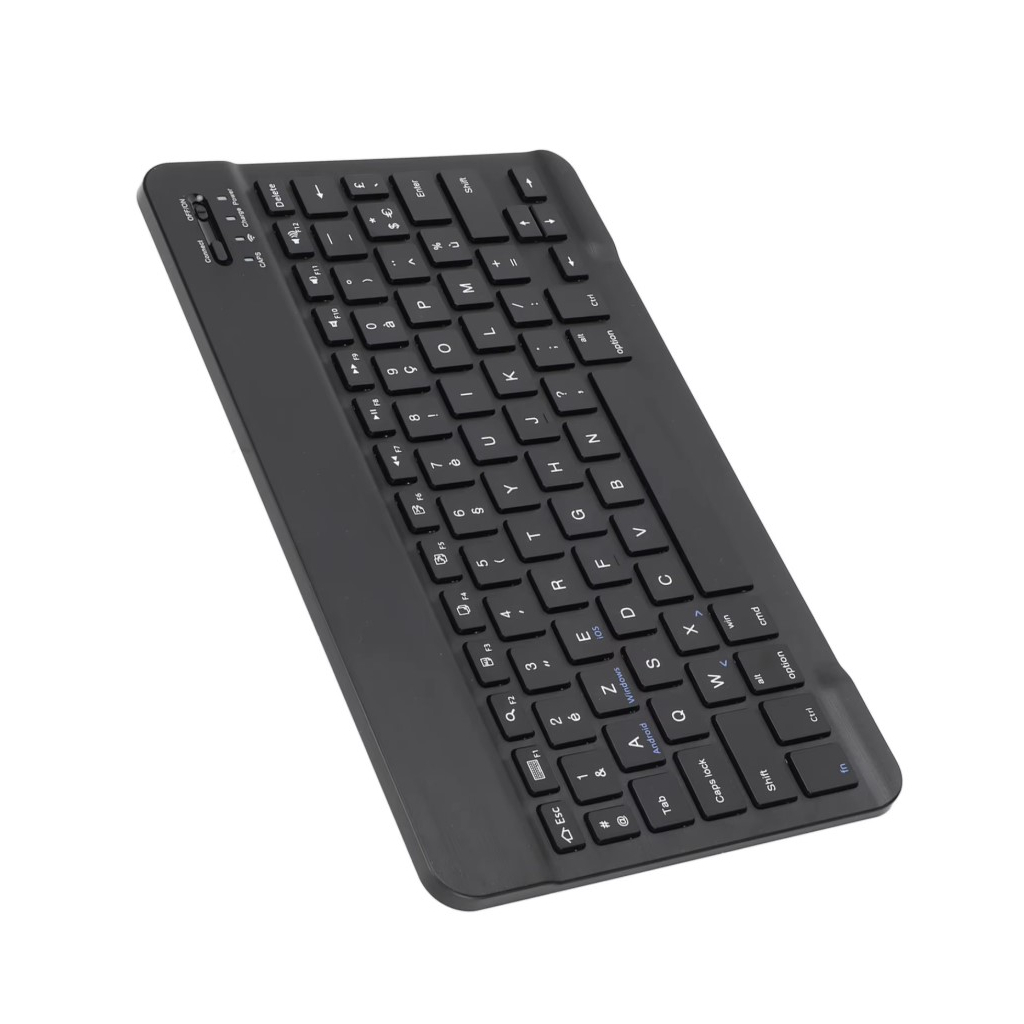 Клавіатура BeCover (245х150 мм) Bluetooth UA Black (713405) - зображення 3