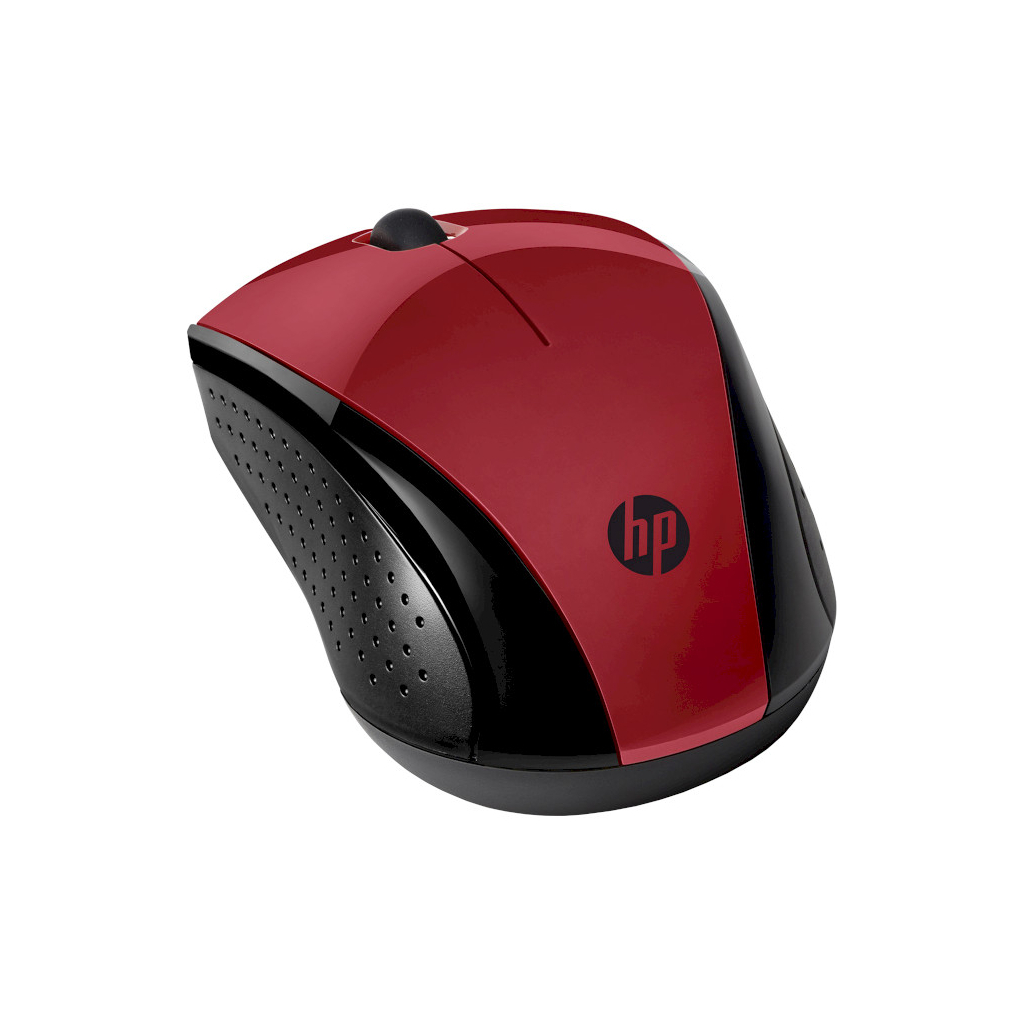 Мишка HP 220 Red (7KX10AA) - зображення 1