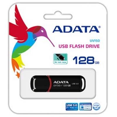 USB флеш накопичувач ADATA 128GB UV150 Black USB 3.0 (AUV150-128G-RBK) - зображення 6