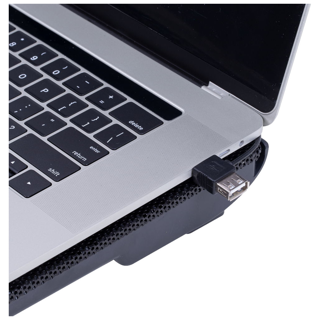 Підставка до ноутбука RivaCase до 15,6" Black (5552 plastic) - зображення 7