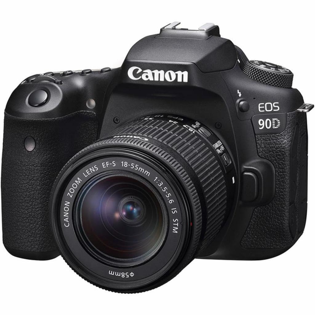 Цифровий фотоапарат Canon EOS 90D + 18-55 IS STM (3616C030) - зображення 8