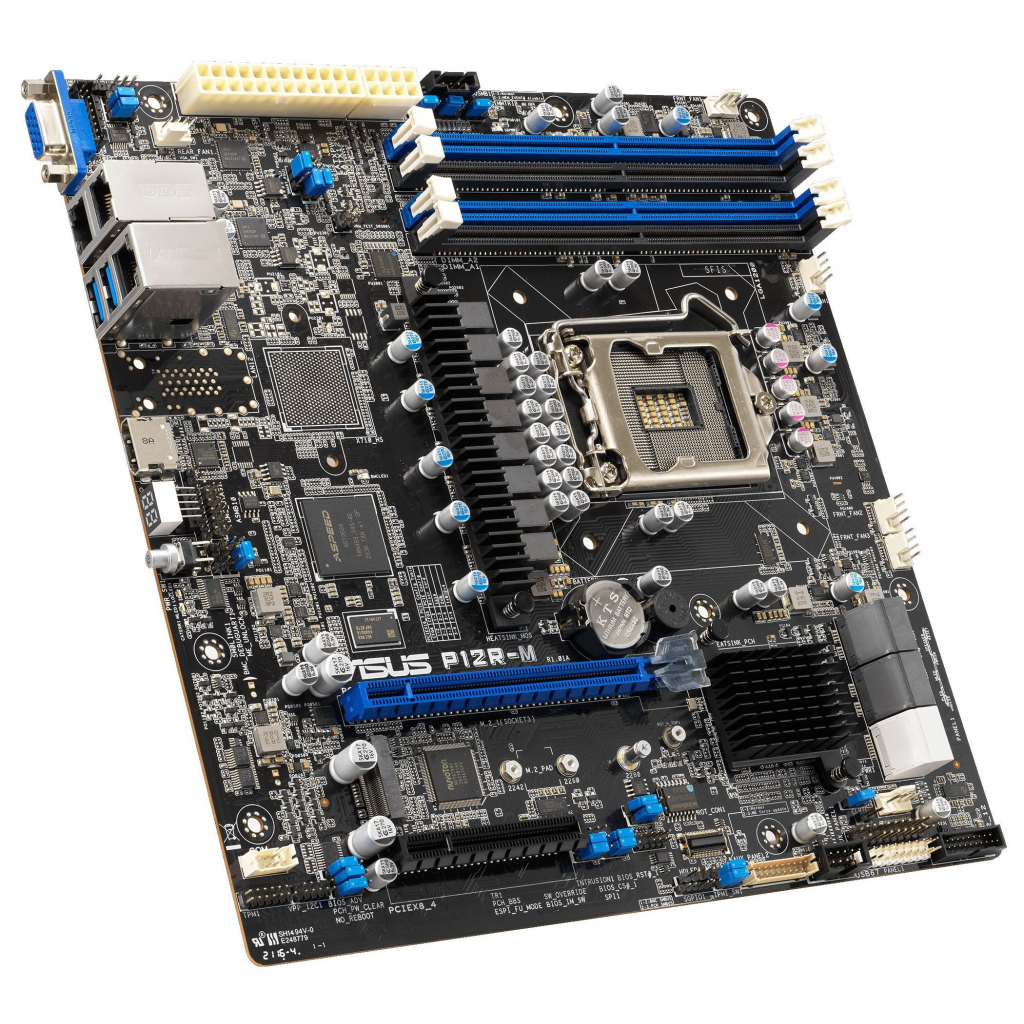 Серверна материнська плата ASUS P12R-M - зображення 1