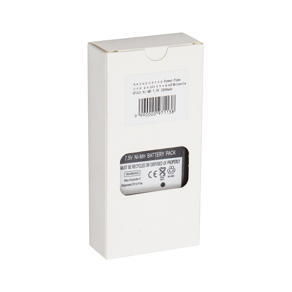 Акумуляторна батарея Motorola GP320 Ni-MH 7.5V 2200mAh Power-Time (PTM-328) - зображення 5