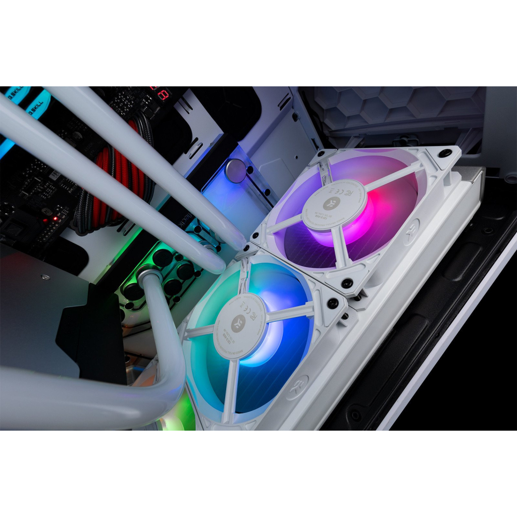 Кулер до корпусу Ekwb EK-Loop Fan FPT 120 D-RGB - White (3831109898048) - зображення 8