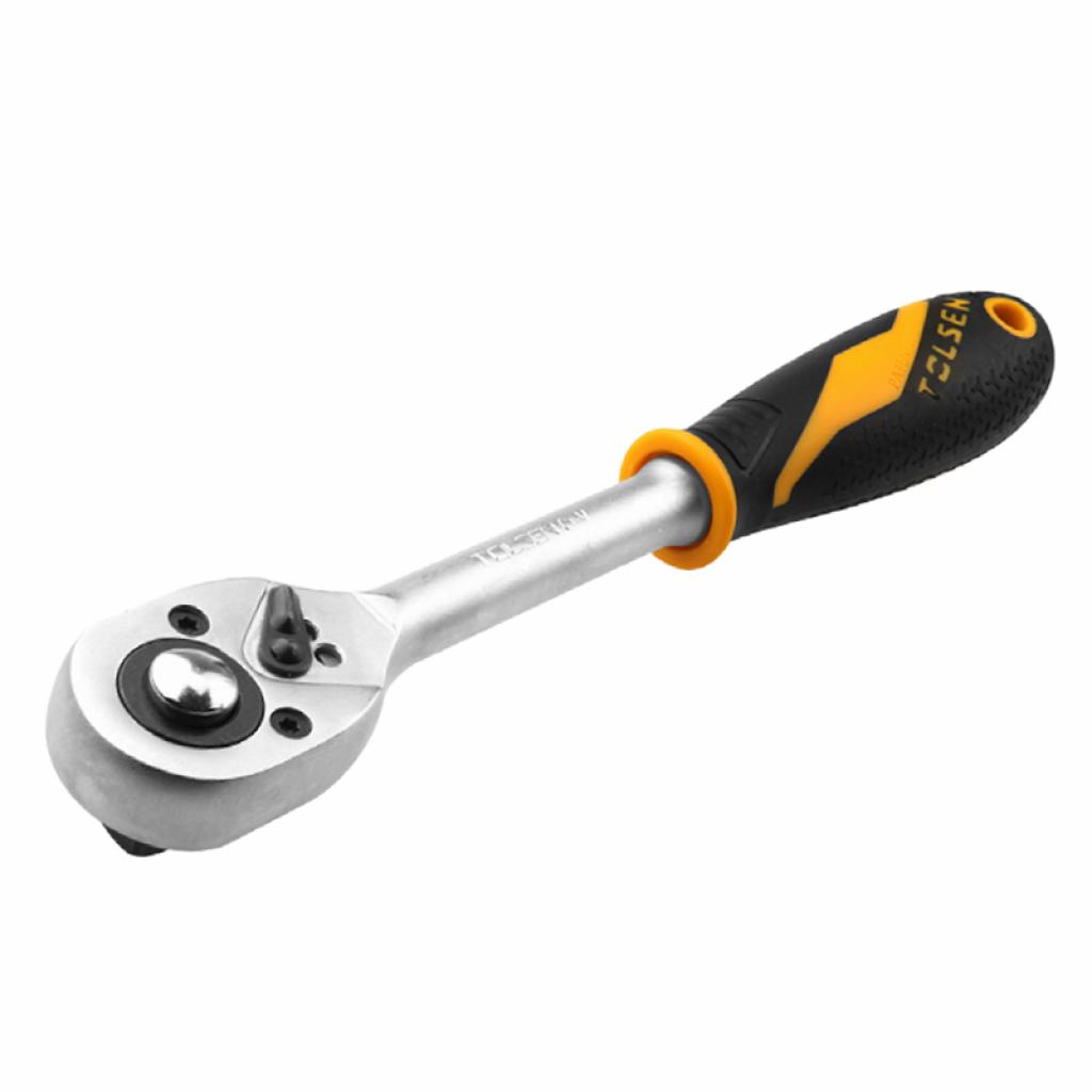 Тріскачка Tolsen рукоятка "ПРОФІ" з храповим механізмом 1/2" (15120) - зображення 1