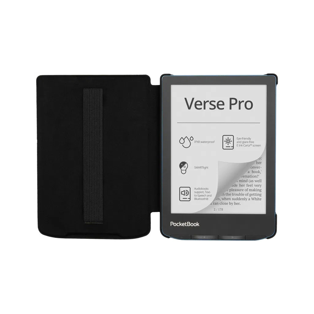 Чохол до електронної книги Pocketbook 619_629_634 Shell-Strap Black (SH-ST-634-BK-WW) - зображення 4