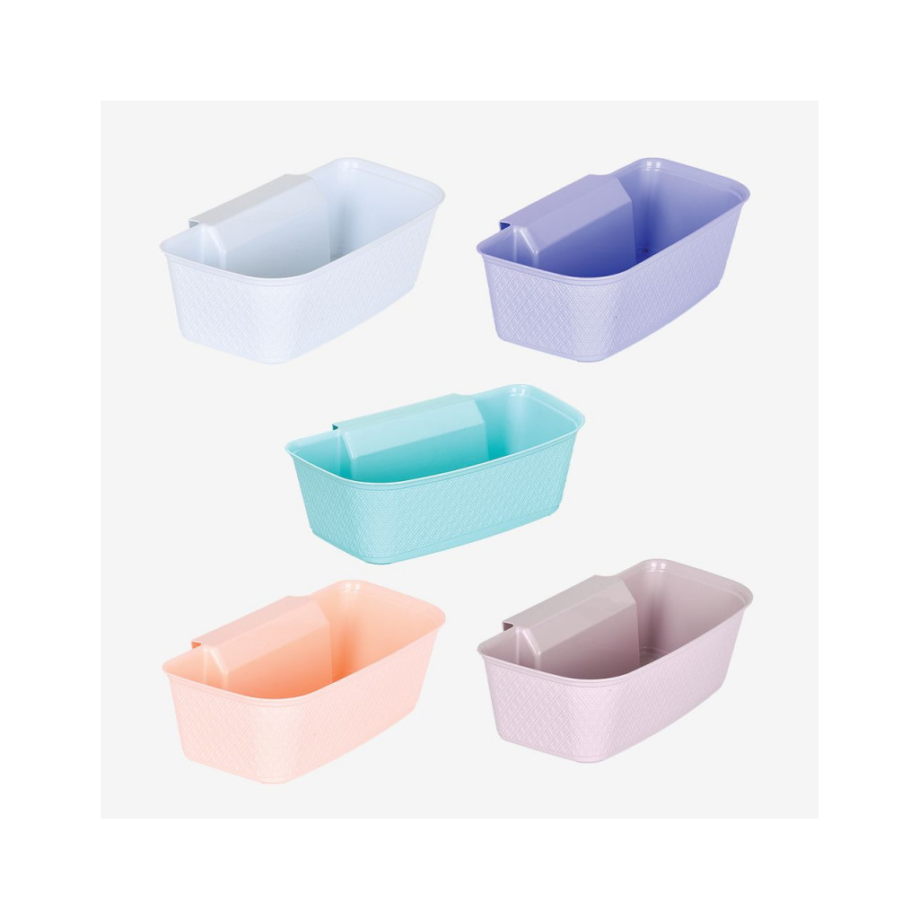 Контейнер для сміття Irak Plastik Навісний Рожевий 3.2 л (12069) - зображення 5