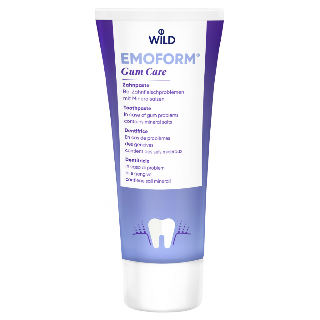 Зубна паста Dr. Wild Emoform Gum Care догляд за яснами 75 мл (7611841701679) - зображення 1