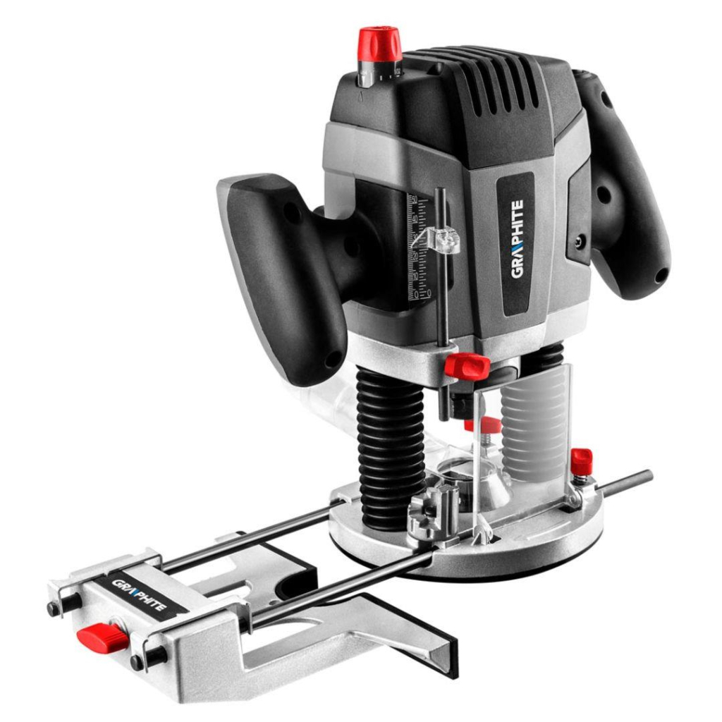 Фрезер Graphite 1300Вт, цанга 6-12мм, 28000об/хв (59G717) - изображение 1