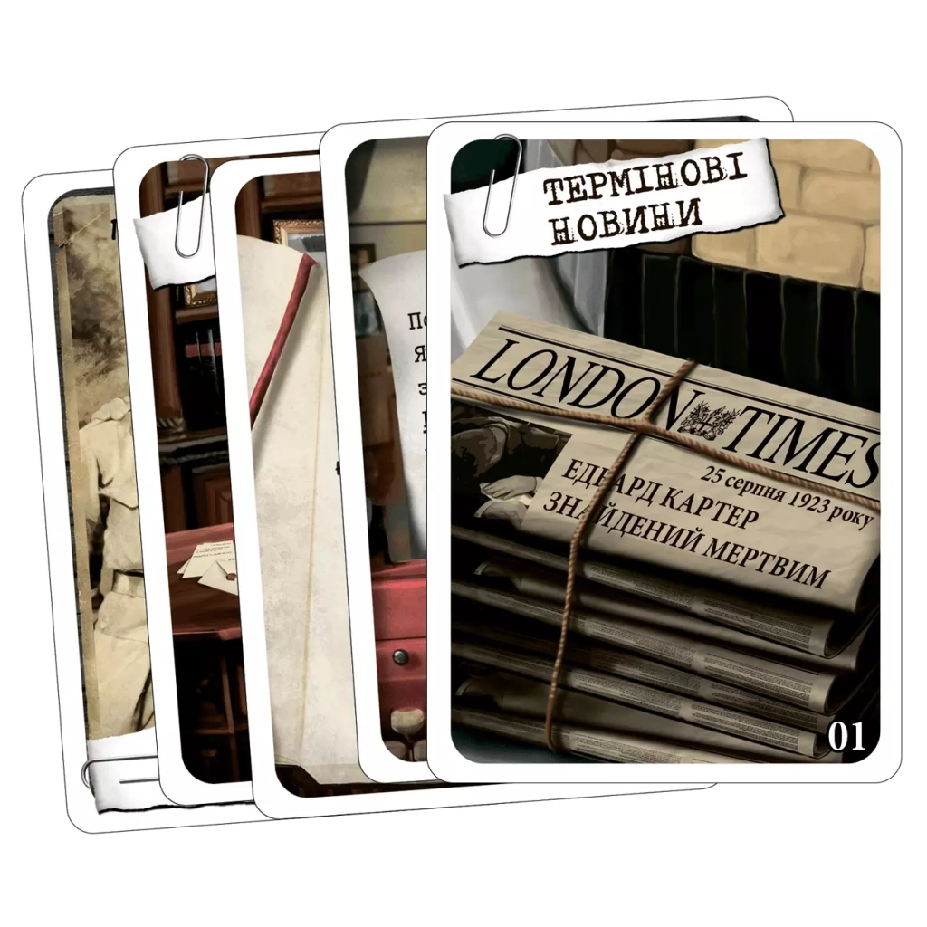 Настільна гра Geekach Games Шерлок. Смерть археолога (Sherlock: The Tomb of the Archaeologist) (GKCH078S3) - зображення 2