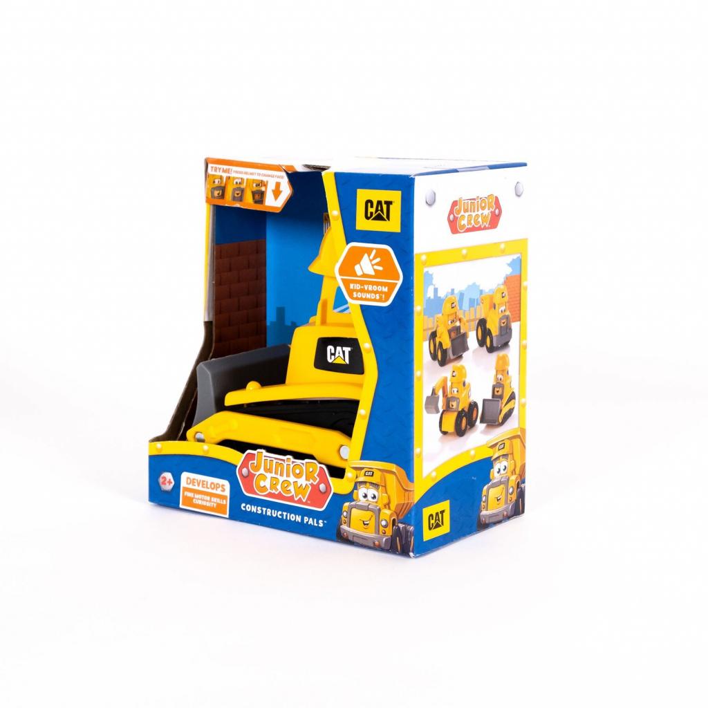 Спецтехніка Funrise Веселі будівельники САТ Бульдозер, 14 см (82447) - зображення 5