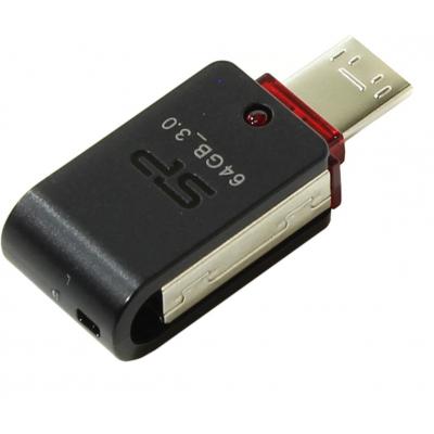 USB флеш накопичувач Silicon Power 64GB Mobile X31 USB 3.0 OTG (SP064GBUF3X31V1K) - зображення 8