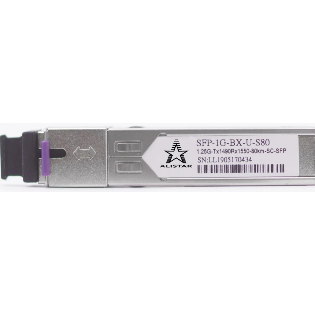 Модуль SFP Alistar SFP-1G-BX-U-S80 - зображення 1