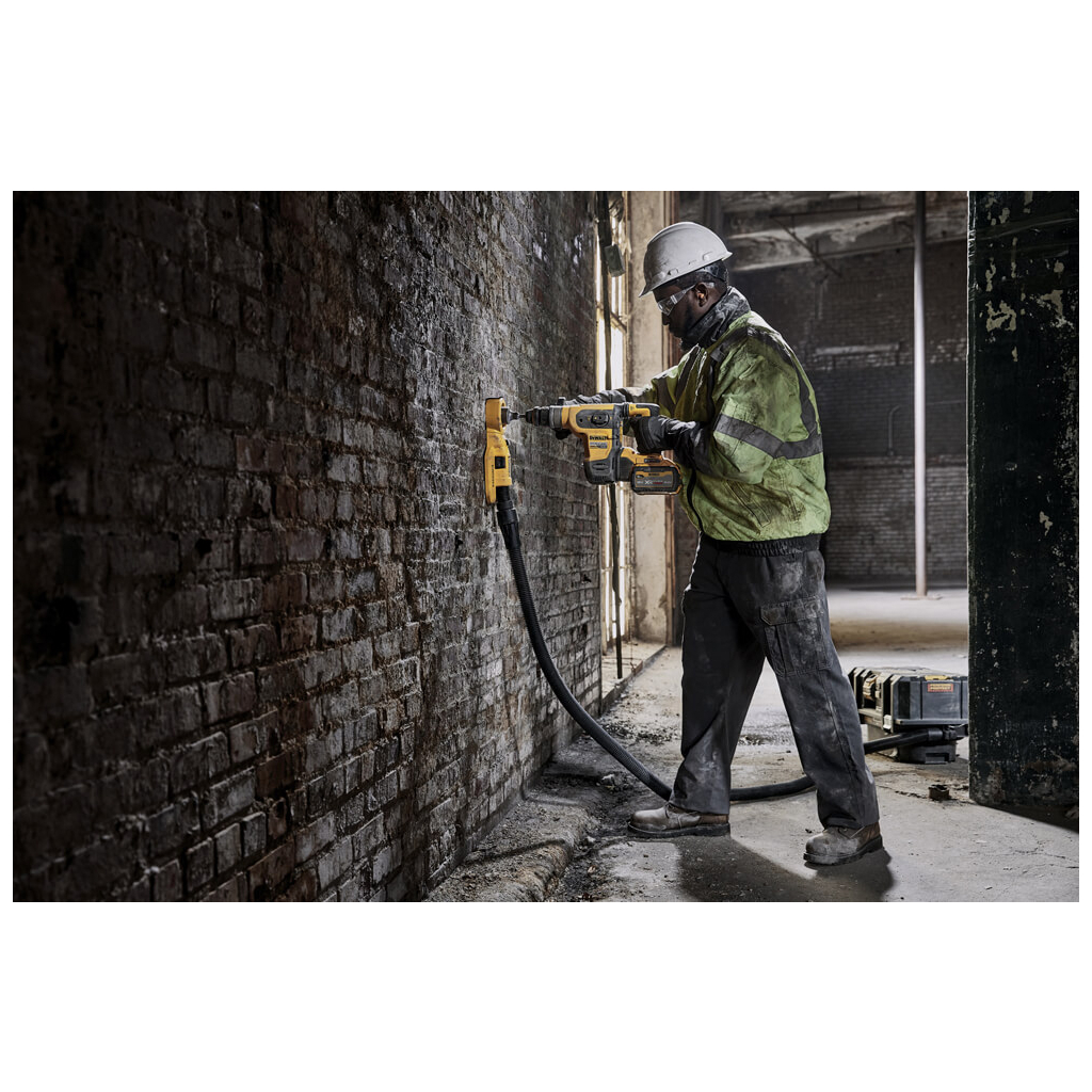 Перфоратор DeWALT безщітковий, SDS-Plus, 54 В, 4.5 Дж, 3 реж. кейс (без АКБ та ЗП) (DCH417X2) - зображення 4