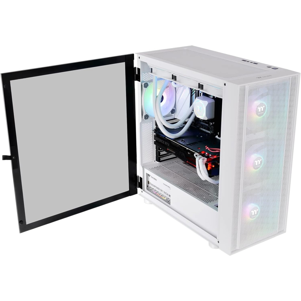 Корпус ThermalTake H570 TG ARGB Snow White (CA-1T9-00M6WN-01) - зображення 2