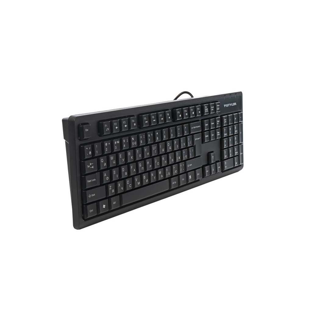 Клавіатура A4Tech FK12 USB UA Black (4711421003148) - зображення 2