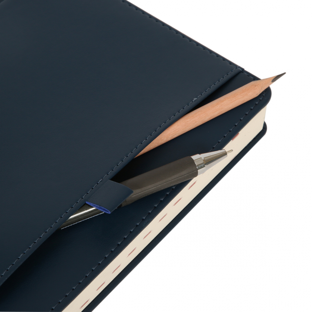 Тижневик Leo planner А5 датований 2026 "Legacy", твердий, синій, 368 сторінок (252648) - зображення 3