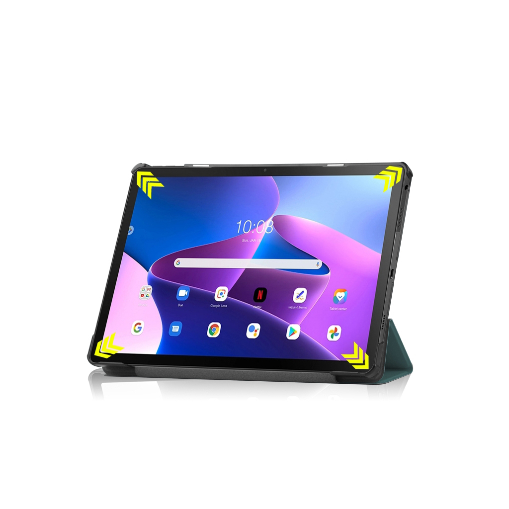 Чохол до планшета BeCover Flexible TPU Mate Lenovo Tab M10 Plus TB-125F (3rd Gen)/K10 Pro TB-226 10.61" Dark Green (712524) - зображення 6