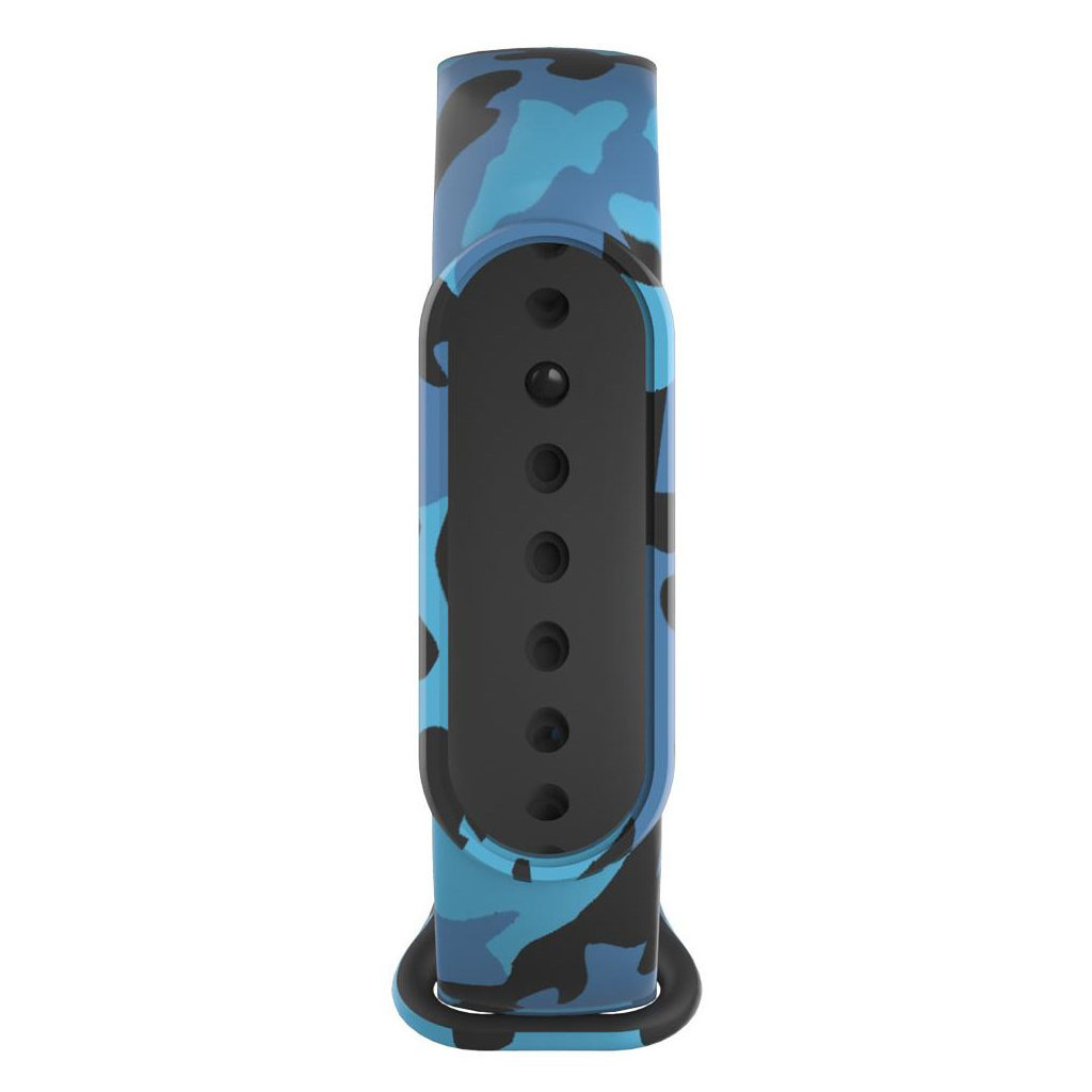 Ремінець до фітнес браслета XoKo Силіконовий ремінець XoKo для Xiaomi Mi Smart Band 5 Khaki B (XK-SL5-KBL) - зображення 5