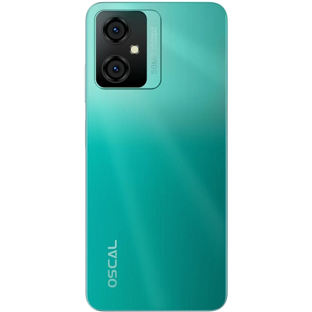 Мобільний телефон Oscal C70 6/128GB Green - зображення 3