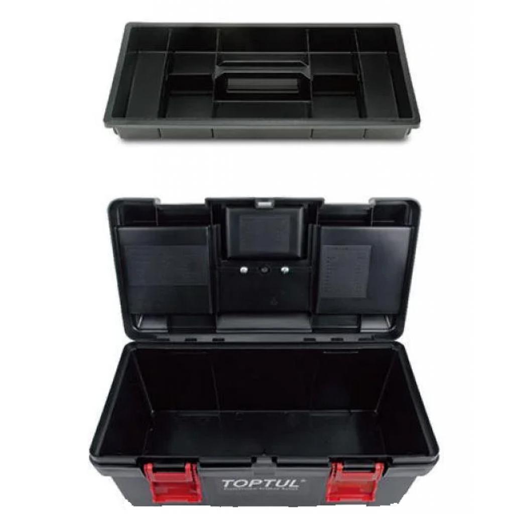 Ящик для інструментів Toptul пластиковий 3 секції 445x240x205 (TBAE0302) - зображення 2