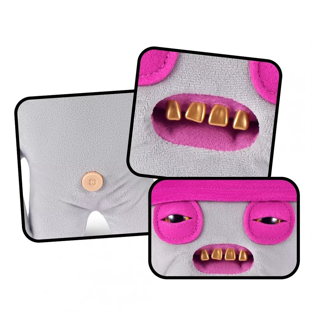 М'яка іграшка Fuggler Репчик Пінксон 24 см (15749G) - зображення 3