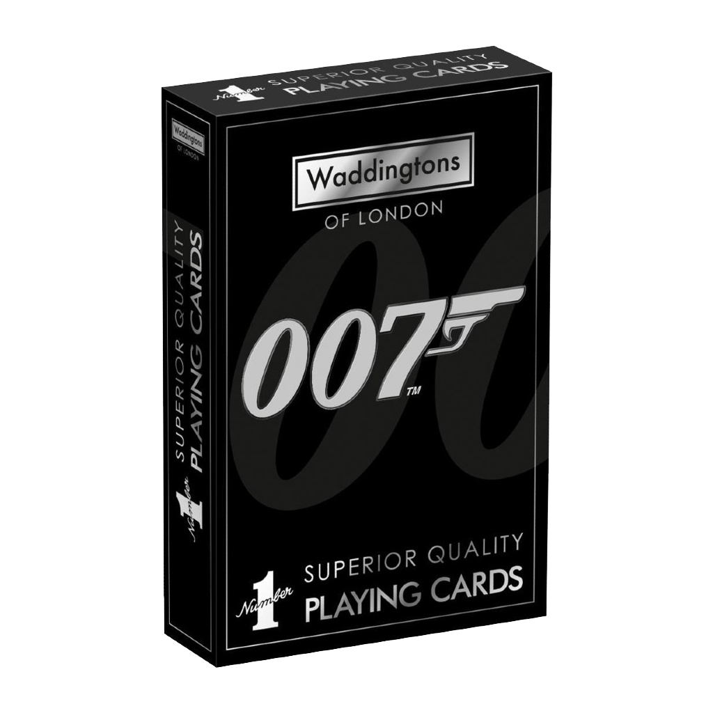 Гральні карти Winning Moves James Bond 007 Waddingtons No.1 (WM00383-EN1-12) - зображення 1