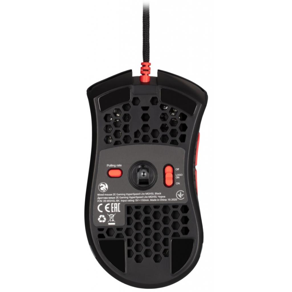 Мишка 2E HyperSpeed Lite RGB Black (2E-MGHSL-BK) - зображення 3