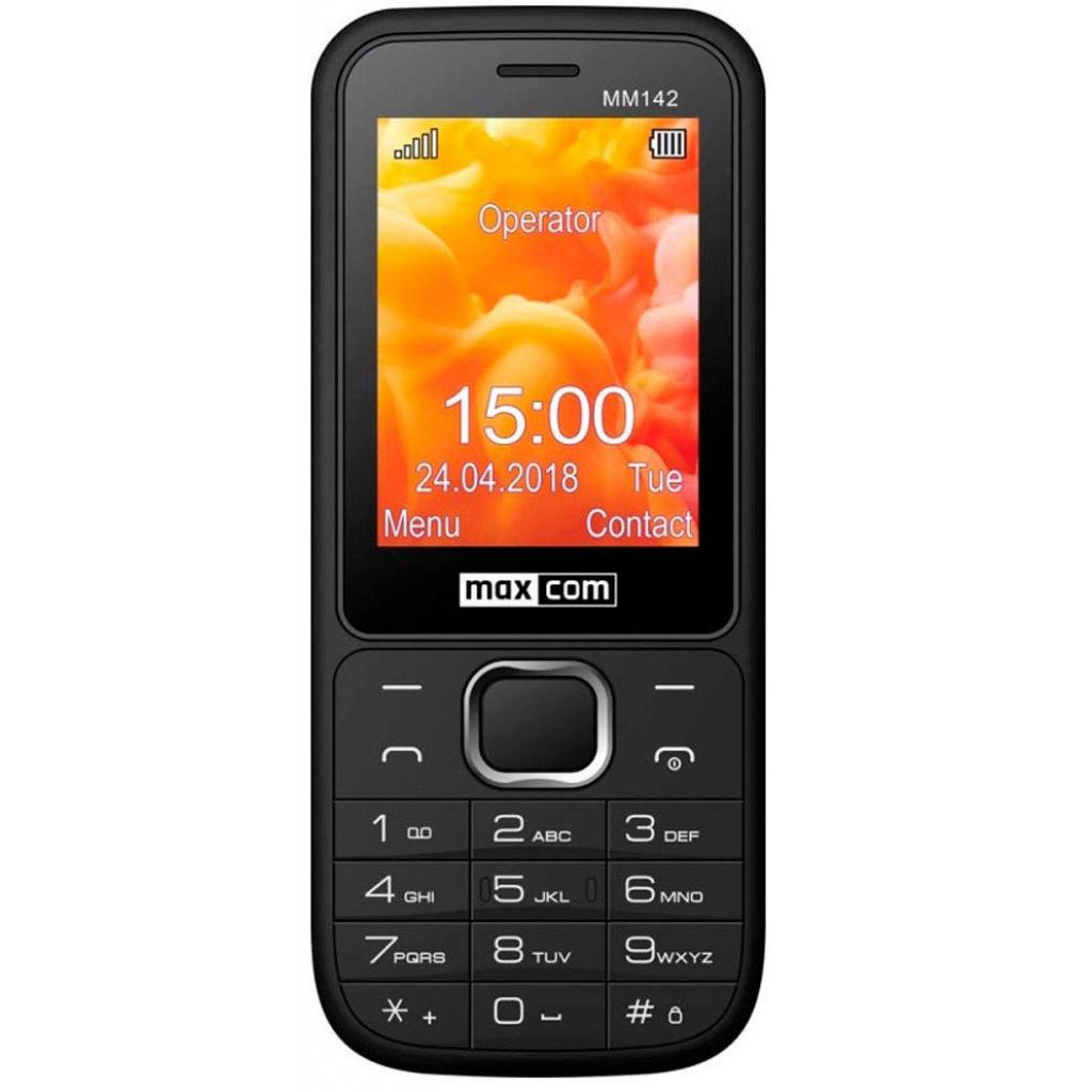 Мобільний телефон Maxcom MM142 Black - зображення 1